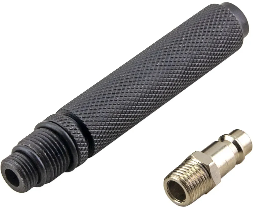 Переходник для подачи сжатого воздуха в цилиндр ДВС через свечное отверстие, ZIPMEND