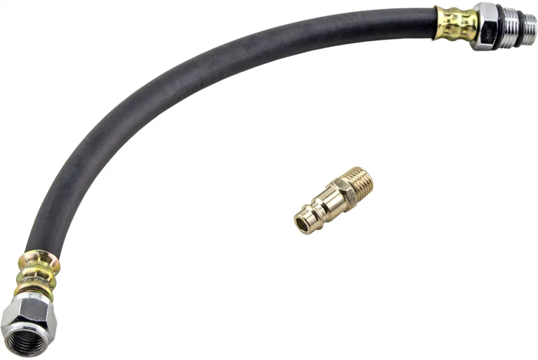 Переходник гибкий для подачи сжатого воздуха в цилиндр ДВС через свечное отверстие, ZIPMEND