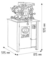 Стенд для правки автомобильных дисков Титан ST/17 (220В)