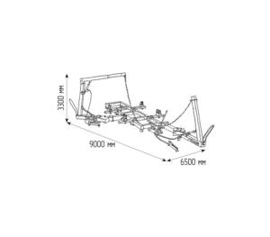 Стенд рихтовочный П-2-10