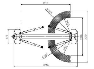 Двухстоечный подъемник SST5