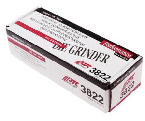 JTC Машинка пневматическая шлифовальная 22000об/мин., 350л/мин., 90PSI, патрон 6мм, длина 175мм JTC