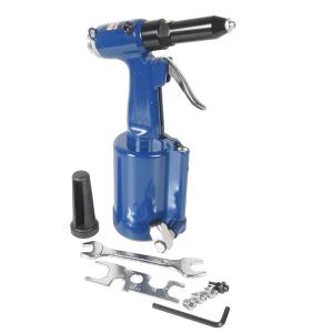 JTC Заклепочник пневматический 170х77х277мм, 2.4-6.4мм, шток 16мм, штуцер 1/4" JTC